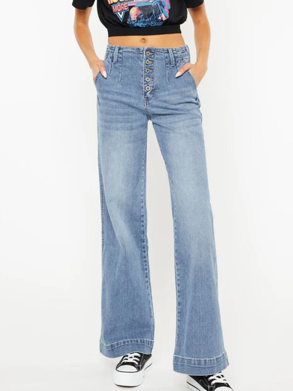 Melia | Zoey Wide Leg Jeans